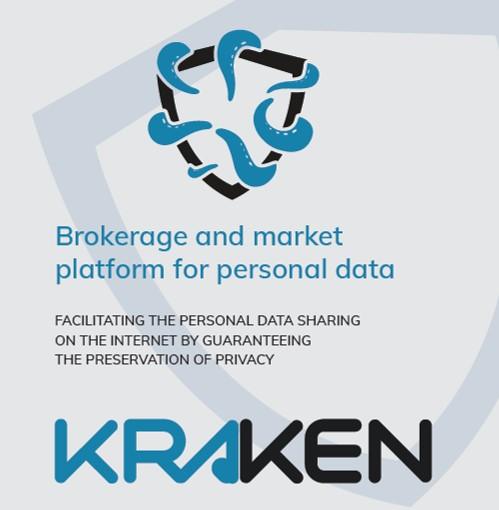 Cover page of the KRAKEN leaflet with title and logo